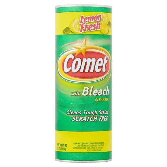 COMET-LEMON FRESH W/BLEACH- All Purpose Abrasive Powder Cleaner-ONE CAN-NEW - Picture 1 of 1